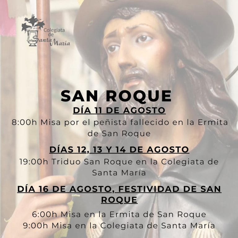 Horario festividad de San Roque