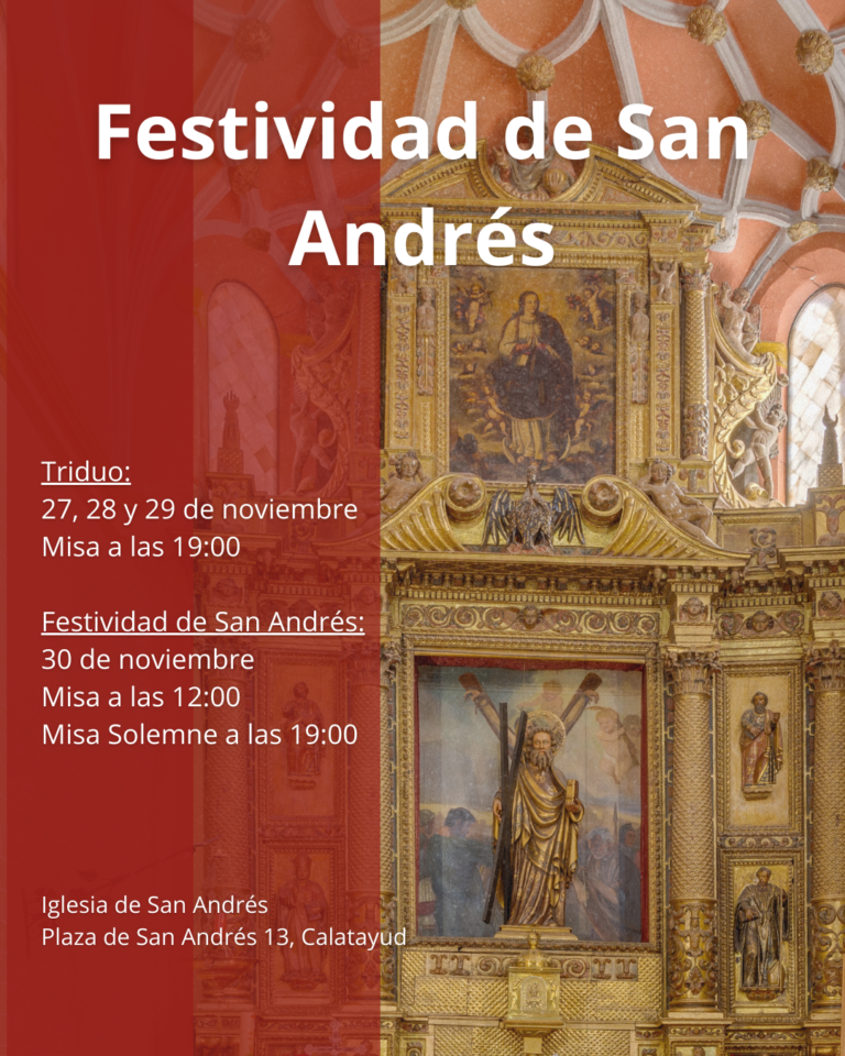 Festividad de San Andrés en la Iglesia de San Andrés