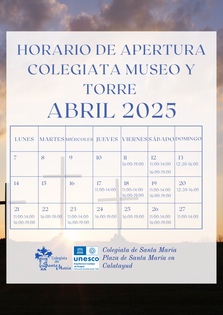 Horario Semana Santa 2025