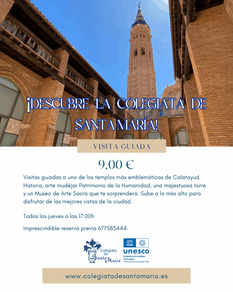 ¡Descubre la Colegiata de Santa María con nuestras visitas guiadas!