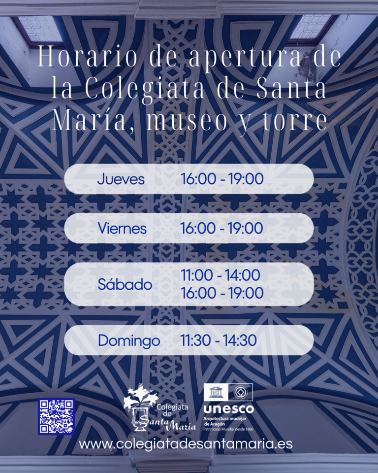 Horario de apertura verano